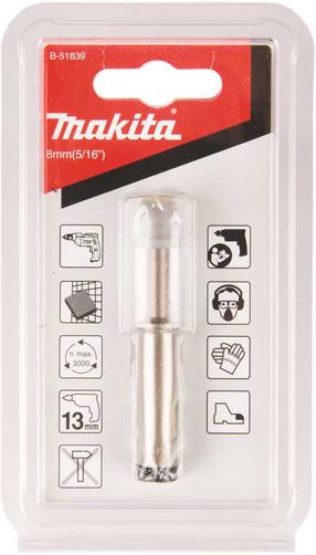 Deimantinė gręžimo karūna Makita B-51839, 0.8 cm