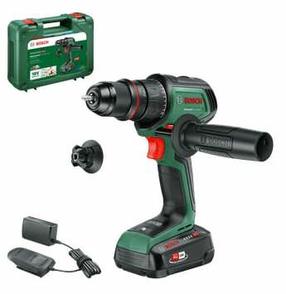 Akumuliatorinis suktuvas-gręžtuvas su akumuliatoriumi Bosch Advanced, 18 V, 2.5 Ah