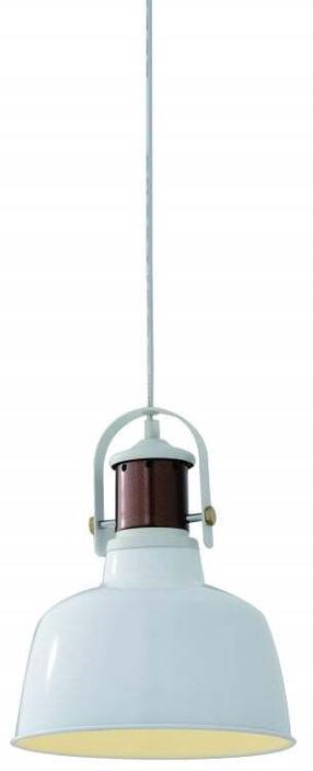 Lampa karināms GTV Noor 6934 OS-NOOR-00-DEC, E27, 1 x 40 W, balta krās./bordo krās. / balta krās.