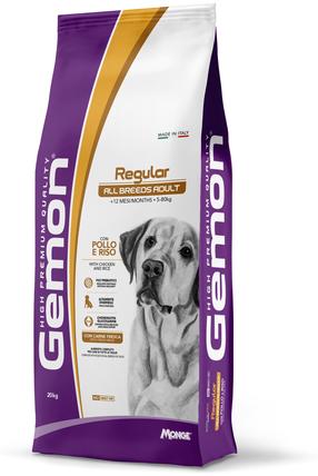 Sausas šunų maistas Gemon Regular All Breeds Adult, vištiena/ryžiai, 20 kg