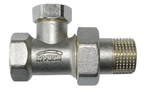 Ventilis Invena CZ-51-P15, tiesus, 1/2"
