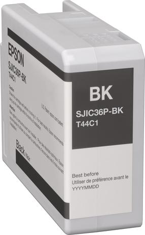 Tinte Epson SJIC36P(K)), melna krās., 80 ml