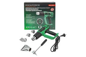 Строительный фен Rockforce RF-HG60-2000LCD, 2000 Вт