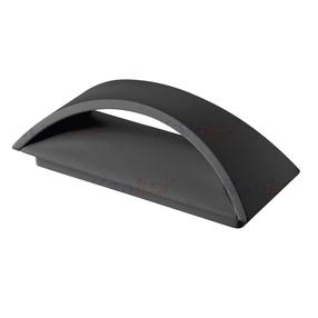 Lubinis lauko šviestuvas Kanlux Biso LED EL 8W-GR, 8W, LED, IP54, juoda sp., 8 cm x 9 cm