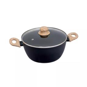 Puodas Pyrex Cook&Care 33CR24AE6, Ø24 cm, 4.1 l, juoda sp.