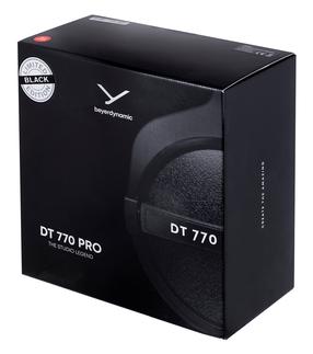 Juhtmega kõrvaklapid Beyerdynamic DT 770 PRO 80 OHM Black Limited Edition 43000220, must v.