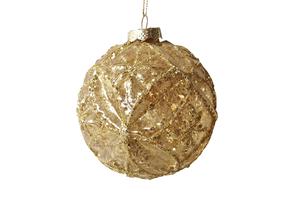 Eglutės žaisliukas Christmas Touch EBD342110, aukso sp., 8 cm, stiklas