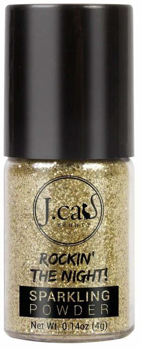 Глиттер для лица J.Cat Beauty Rockin' The Night!, 4 г, amazing gold цв. 211