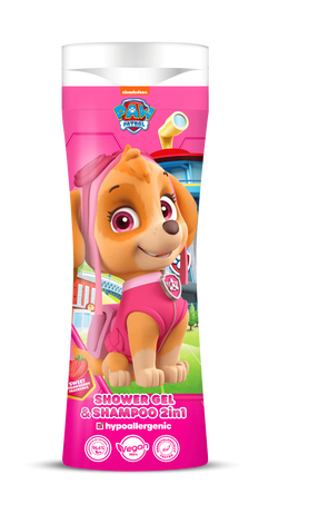 Bērnu dušas želeja un šampūns Air Val International Paw Patrol 2 in 1, 300 ml