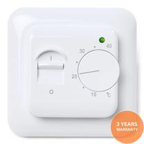 Termostatas Heatcom HC15M, kabinamas, balta sp., 10 - 60 °C