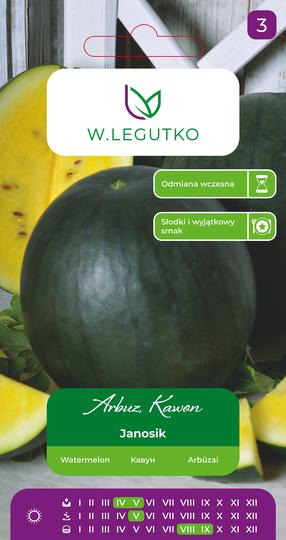 Sėklos, arbūzai JANOSIK, 0.75 g