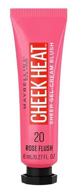Жидкие румяна Maybelline Sheer Gel Cream Blush Sheer Gel Cream Blush, розовый цв., 20 rose flush, 8 мл