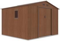 Sodo namelis Hudson, 255 cm x 277 cm x 202 cm, ruda sp.