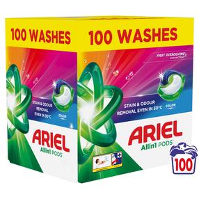 Kapsulas mazgāšanai Ariel All-in-1 PODS Color, 100 gab.