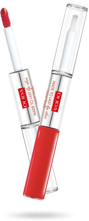 Губная помада Pupa Made To Last Lip Duo, 8 мл, 001 hot coral