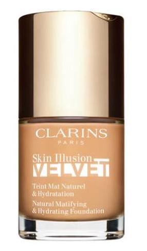 Skystas makiažo pagrindas Clarins Skin Illusion Velvet, smėlio sp., 110.5w, 30 ml