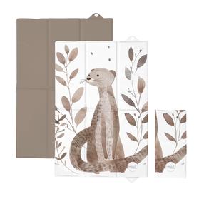 Pārtinamais matracis Ceba Baby Basic Clever Otter, 60 cm x 40 cm, brūna krās.