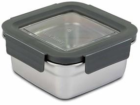 Konteiner toidu jaoks Nava Misty, 0.600 l, 16 cm x 16 cm, hõbe v./hall v.