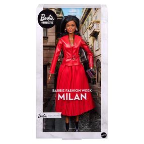 Lelle Mattel Barbie Signature Fashion Week Milan JJX31, 30 cm, sarkana krās.