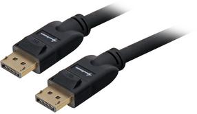 Juhe Sharkoon 4K Displayport 1.3 Cable Displayport 1.3 male, Displayport 1.3 male, 1 m, must v.