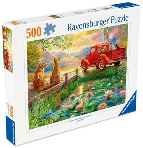 Dėlionė Ravensburger Summer Love, 36 cm x 49 cm, 500 vnt., įvairių spalvų