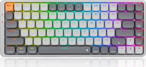Belaidė žaidimų klaviatūra Redragon Azure K652GG-RGB-PRO, EN, pilka sp.