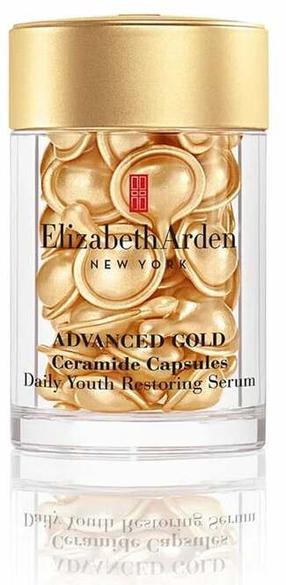 Veido kapsulės Elizabeth Arden Advanced Gold Ceramide, 30 vnt.