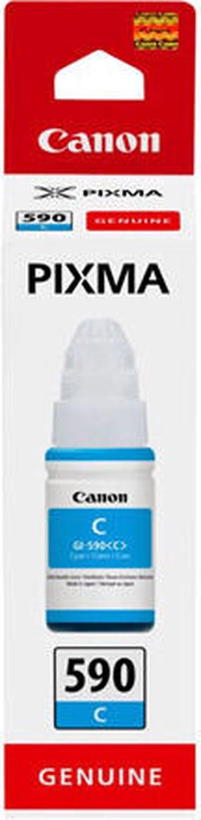 Кассета для принтера Canon GI-590 Ink Bottle Cyan, синий цв., 70 мл