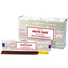 Vīraks Satya White Sage, 0.015 kg, 12 gab. Brūna krās.