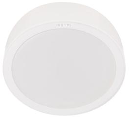 Paviršinė LED panelė lubų Philips Meson 929003283101, LED, 3000 °K, 1 x 16.5 W, balta sp. / balta sp.