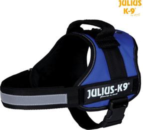 Petnešos šunims Trixie Julius-K9, mėlyna sp., 580 - 760 mm x 40 mm, M/L
