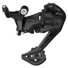 Aizmugurējais pārslēdzējs Shimano Cues RD-U3020 2x9, alumīnijs/nerūsējošais tērauds, melna krās.