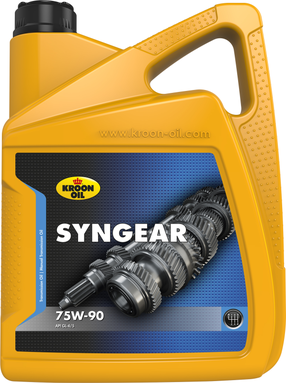 Transmisinė alyva Kroon Oil Syngear 75W - 90, pusiau sintetinis, 5 l