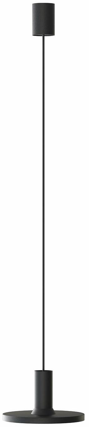 Lampa karināms Nowodvorski Hermanos 8102, GU10, 1 x 10 W, melna krās. / melna krās., 20 x 13 cm