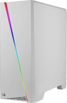 Arvuti korpus AeroCool Cylon Mini RGB (ACCS-PV12012.21), valge v.