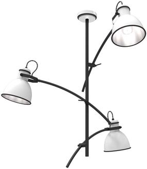 Valgusti lagi Candellux Zumba, E27, 3 x 60 W, valge v. / must v.