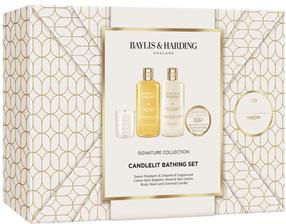 Kehahoolduskomplekt Baylis & Harding Sweet Mandarin & Grapefruit Wrapped Candlelit, 4 tk