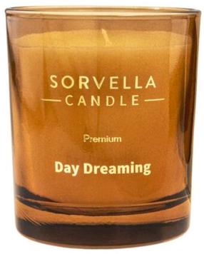 Svece, aromātiskā Sorvella Premium Day Dreaming, 170 g, brūna krās.
