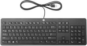 Laidinė kompiuterio klaviatūra HP Business Slim Business Slim N3R87AA#ABU, Anglų (UK), juoda sp.
