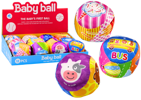 Vaikiškas kamuolys vaikiškas Lean Toys Baby, 10 cm