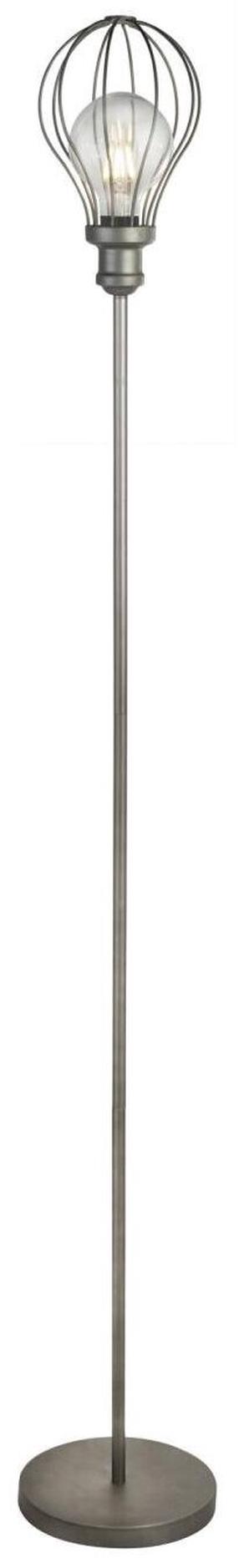 Stāvlampa Searchlight Baloon Cage EU1383PW, 60 W, E27, melna krās.