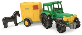 Mängutraktor Wader Farmer Tractor 35023, kollane v./roheline v.