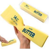 Sensorinis spaudomas žaislas Butter XXL, 23 cm, geltona sp.