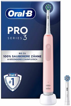 Elektriskā zobu birste Oral-B Series 3 BR2-802083, rozā krās.