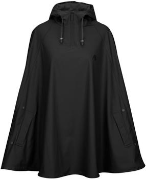Lietus apģērbs universāls Ralka Poncho, melna krās., S/M izmērs