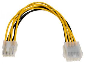 Adapteris Akyga AK-CA-08 EPS 8 pin male, EPS 8 pin female, 0.2 m, įvairių spalvų