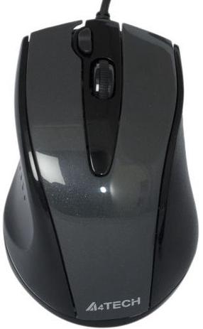 Vadu datora pele A4Tech N-500F, melna krās.