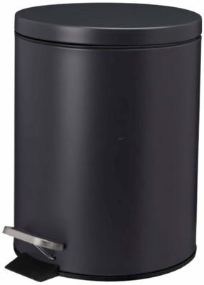 Šiukšliadėžė Bathroom Solutions Noni, juoda sp., 5 l, 26.5 cm x 20.5 cm