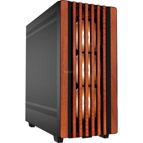 Корпус компьютера Sharkoon Rebel C70M RGB, коричневый цв./черный цв.