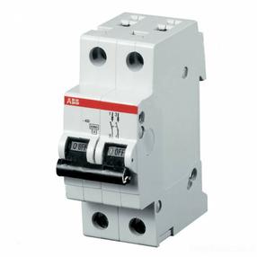 Выключатель ABB, 2P, C, 6kA, 16 а